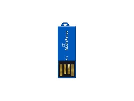 MediaRange Nano - USB-flashstasjon - 8 GB - USB 2.0 - blå