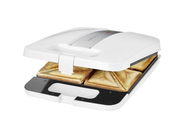 Clatronic ST 3629, Hvit, Rustfritt stål, Oppvarming, Kraft indikator, 1200 W, 220 - 240 V, 50 - 60 Hz