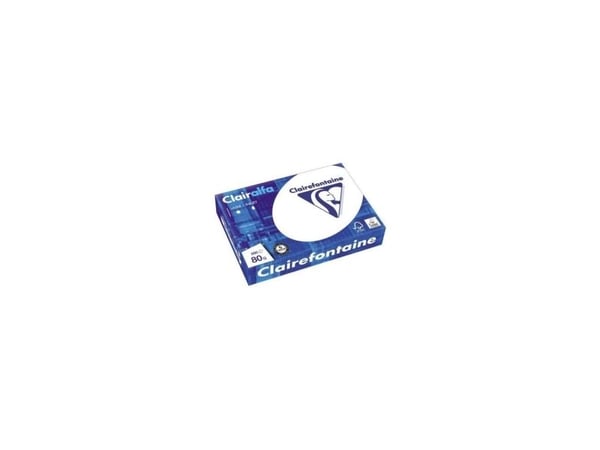Clairefontaine A4 80g 500 sht, 80 g/m², Hvit, 20 - 80%, 15 - 35 °C, 0 - 40 °C, 20 - 80%