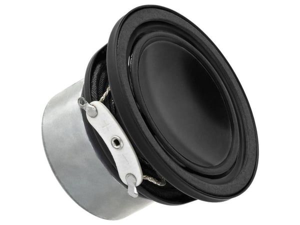 Monacor SPX-20M, komplett høyttalerdriver, 15 W, rund, 30 W, 8 ohm (O), 3 - 22000 Hz