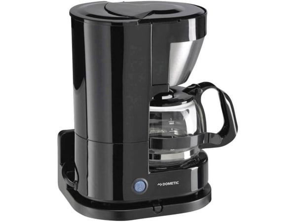 Dometic PerfectCoffee MC 052, Suodatinkahvinkeitin, Jauhettu kahvi, 170 W, Musta, Hopea