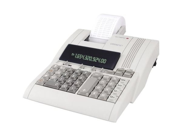 Olympia CPD 3212 T, Desktop, utskrift, 12 siffer, 1 linjer