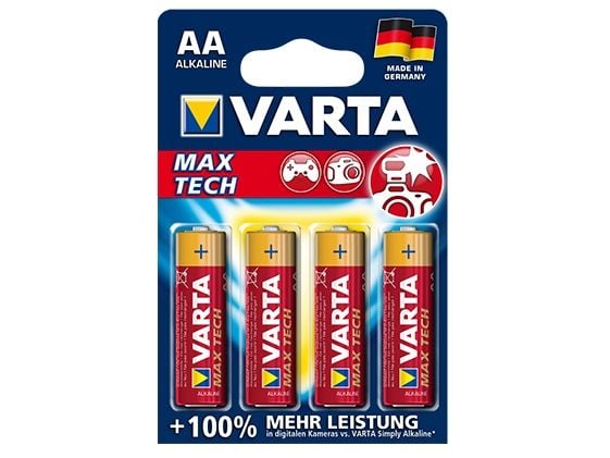 Varta Max Tech 04706 - Batteri 4 x AA-type