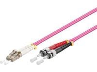 MicroConnect - Nettverkskabel - LC/UPC-multimodus (hann) til ST/UPC-multimodus (hann) - 10 m - 2 mm - fiberoptisk - dupleks - 50 / 125 mikroner - O...