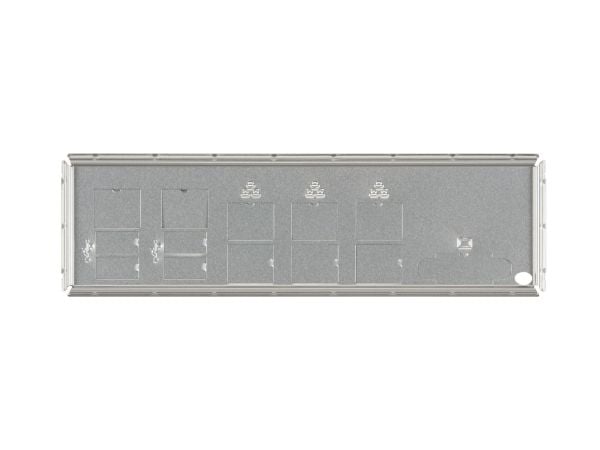 Supermicro MCP-260-00084-0N, Stativ, I/O-skjold, Metall, Sølv