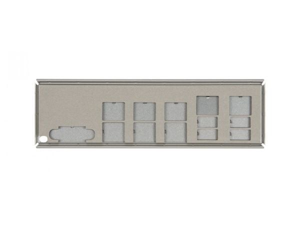 Supermicro MCP-260-00084-0N, Stativ, I/O-skjold, Metall, Sølv