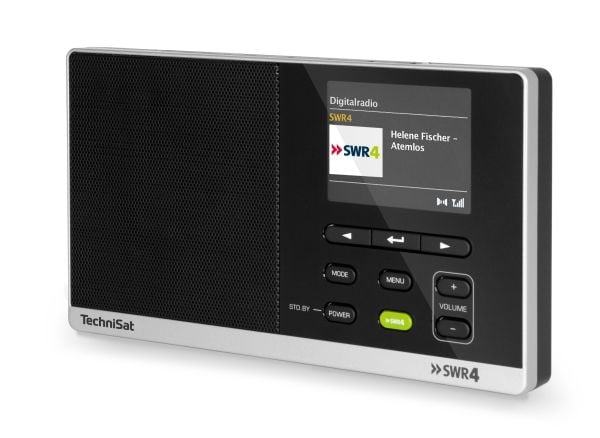 TechniSat DigitRadio 215 SWR4 Edition - DAB-radio - svart