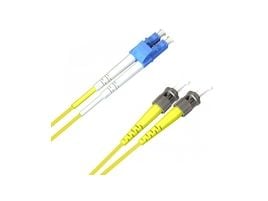 MicroConnect - Nettverkskabel - LC/UPC-enkeltmodus (hann) til ST/UPC-enkeltmodus (hann) - 7 m - fiberoptisk - 9 / 125 micron - OS2 - halogenfri - gul
