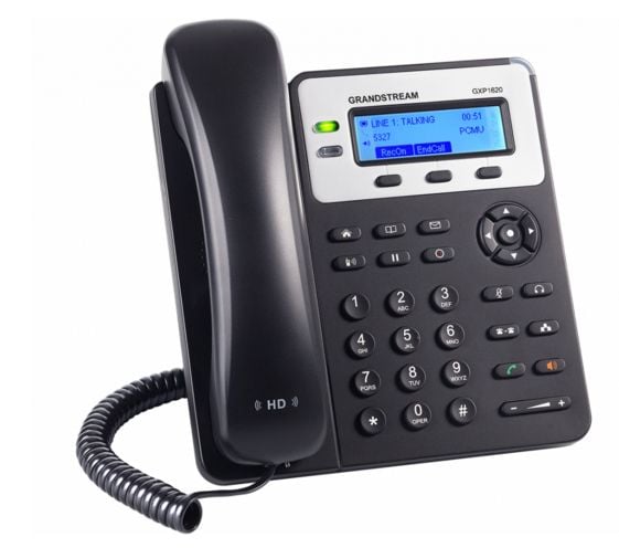 Grandstream GXP1625 - VoIP-telefon - 3-veis samtalekapasitet - SIP - 2 linjer