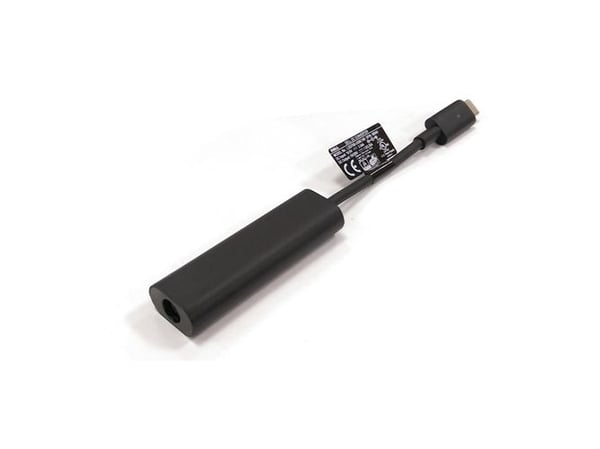Dell - Strømadapter - DC-jakk 7,4 mm (hunn) til USB-C (hann) - 5 / 20 V - med 1-års Advanced Exchange Service
