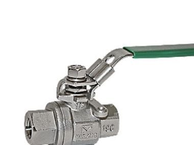 EGO 3/8" 2057LB 3-vägs kulventil AISI 316