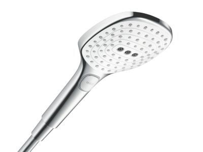 hansGrohe Raindance Select E 120 3jet håndbruser hvid/krom
