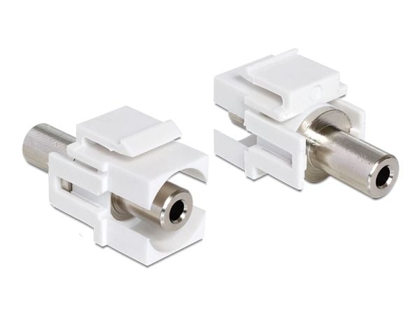 DeLOCK - Modulær innsats - 3,5 mm stereo minikontakt
