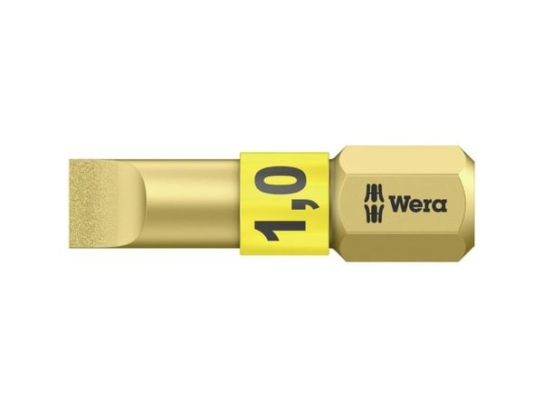 Wera 05056174001, 1 stykker, Spor/slot, Metall, 25 mm, 25,4 / 4 mm (1 / 4")