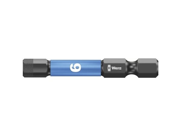 Wera 840/4 IMP DC Hex-Plus DIY, 5 stykker, Hex (metrisk), 6 mm, 50 mm, 50 mm, 17 mm