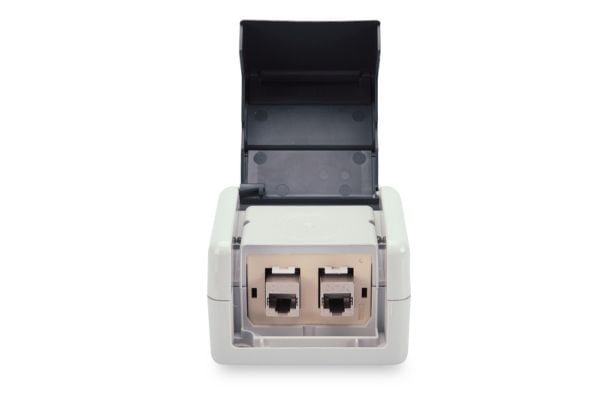 Digitus Professional - Etulevy - 2 porttia
