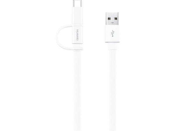 Huawei 4071417, 1,5 m, USB A, USB 2.0, Uros/uros, Valkoinen