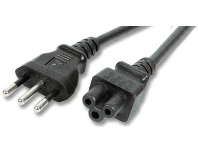Microconnect PE100830, 3 m, Virtapistoke tyyppi L, C5 liitin, 250 V, 10 A