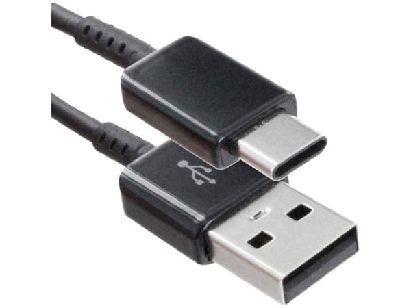 Samsung EP-DG950CBE USB-A til USB-C-kabel 1,2 m (bulk - erstatningsemballasje) - svart