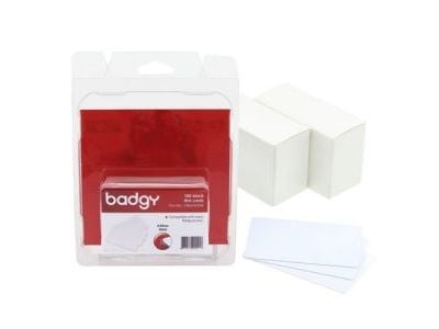 Evolis CBGC0020W - PVC BLANK CARDS - Pack of 100 cards - 0.50MM