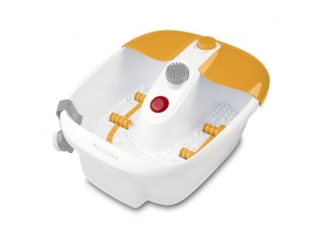 Medisana FS 883 Foot Spa, Oranssi, Valkoinen, 80 W, 410 mm, 450 mm, 185 mm, 1,5 kg