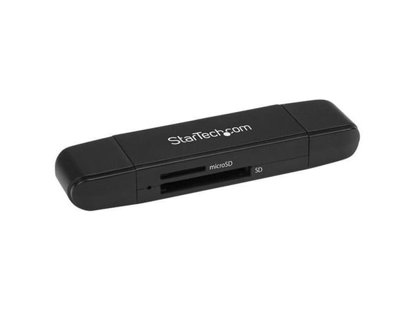 StarTech.com USB-muistikortinlukija - USB 3.0 SD-kortinlukija - Kompakti - 5Gbps - USB-kortinlukija - MicroSD USB-sovitin (SDMSDRWU3AC) - Kortinluk...
