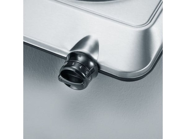 SEVERIN KP 1092 - Elektrisk varmeplate - 1.5 kW - børstet rustfritt stål