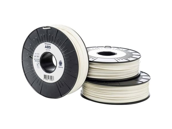 UltiMaker ABS - M2560 White 750 - 206127 ABS-filament 2,85 mm 750 g hvit 1 stk