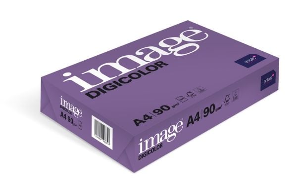Image Digicolor - Obestruket - A4 (210 x 297 mm) - 90 g/m² - 500 ark papper