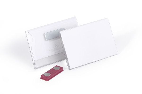 Durable 811719, Merke, Landskap, PVC, Gjennomsiktig, Hvit, Side, Pakke