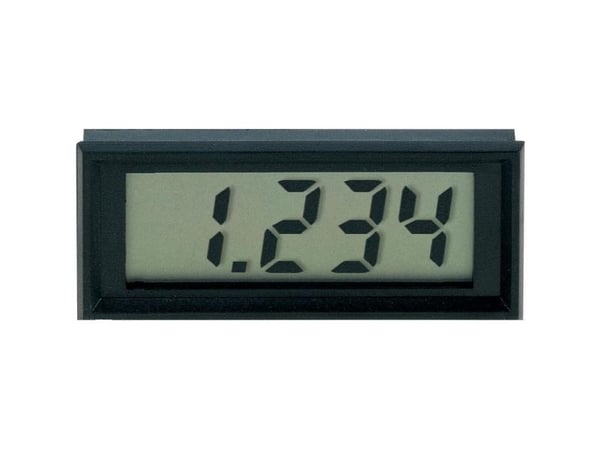 VOLTCRAFT 70004 Digitalt måleapparat til indbygning LCD-mittari 70004 ± 199,9 mV