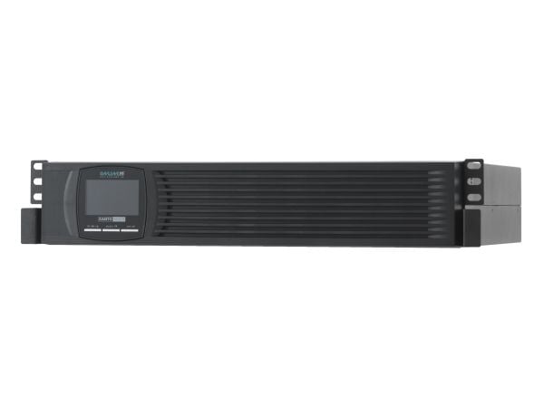 Online USV X1000R - UPS (kan monteres i rack) - AC 230 V - 1000 watt - 1000 VA - 9 Ah - RS-232, USB - utgangskontakter: 8 - 2U - 19"