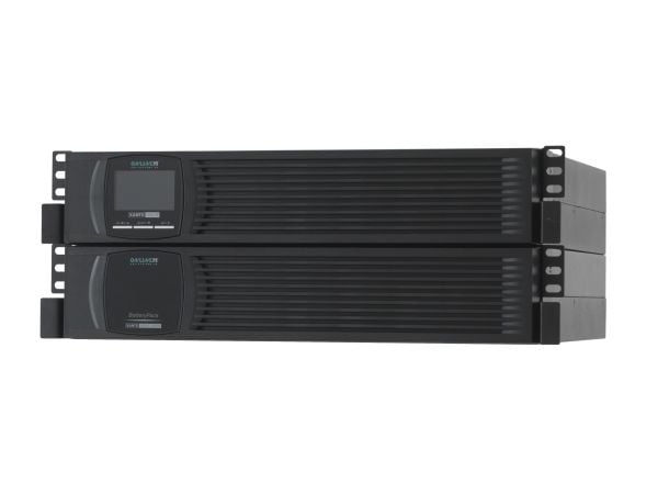 Online USV XANTO X1000RBP - Batteriinnbygging (kan monteres i rack) - 6 x batteri - 9 Ah - 2U - 19"