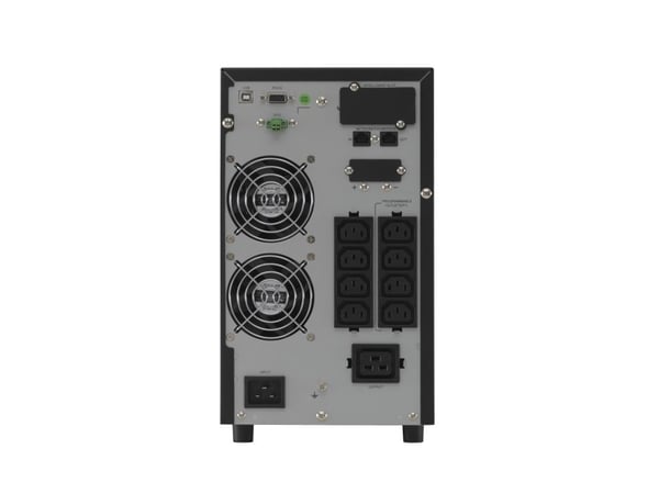Online USV XANTO 3000 - UPS - AC 230 V - 3000 watt - 3000 VA - 9 Ah - RS-232, USB - utgangskontakter: 9