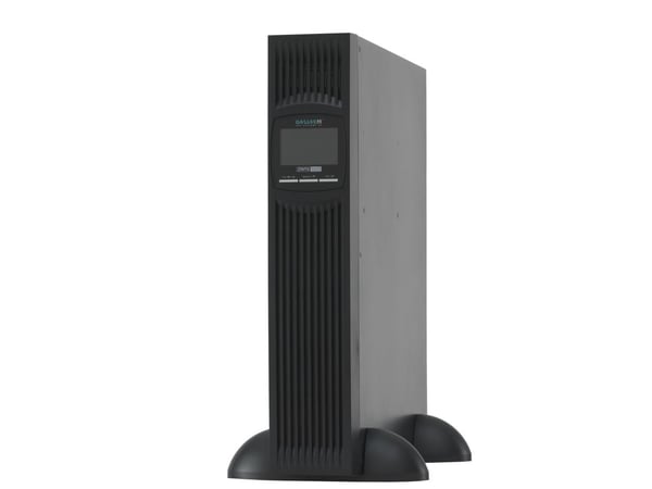 Online USV ZINTO 1000 - UPS (rackmonterbar/ekstern) - AC 230 V - 900 watt - 1000 VA - RS-232, USB - utgangskontakter: 8 - 2U