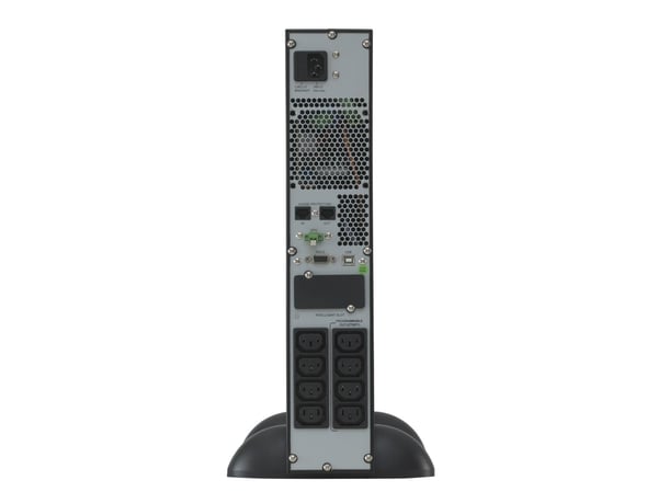 Online USV ZINTO 1000 - UPS (rackmonterbar/ekstern) - AC 230 V - 900 watt - 1000 VA - RS-232, USB - utgangskontakter: 8 - 2U