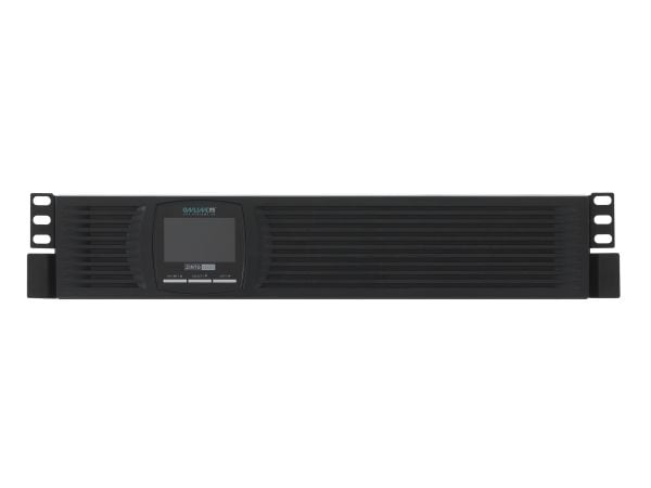Online USV ZINTO 1000 - UPS (rackmonterbar/ekstern) - AC 230 V - 900 watt - 1000 VA - RS-232, USB - utgangskontakter: 8 - 2U