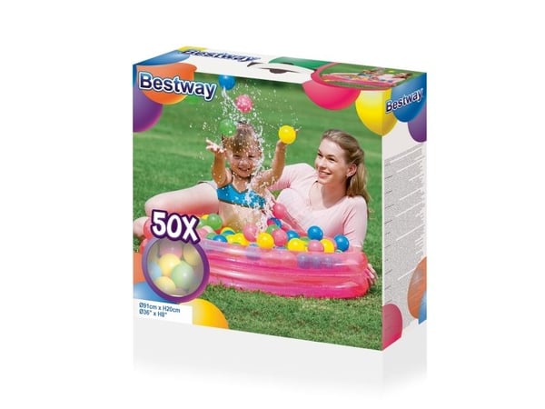 Bestway 51085, 73 l, 2 år, Vinyl, Blå, Rosa