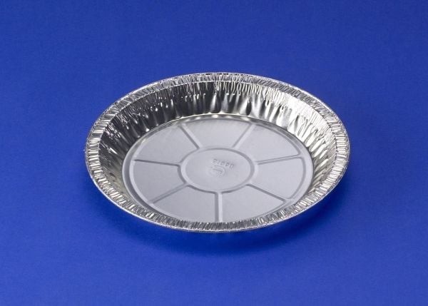 Foliebakke, Plus Pack, Rund kapacitet 410, Ø 203, højde 20 aluminium, aluminium, pakke a 100 stk 1-C