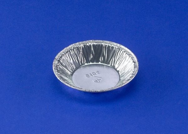 Foliebakke, Plus Pack, Rund kapacitet 35, Ø 77, højde 14 aluminium, aluminium, pakke a 100 stk 1-Com