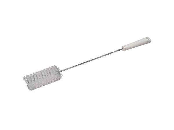 Rørrenser, Vikan, 50cm, Ø5cm, hvid, polyester/PP/rustfrit stål