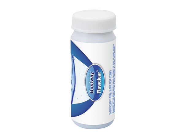 Bestway 58142, Vattentestremsa, Alkalinitet, fritt klor, pH, 42 g, 95 mm, 160 mm, 42 mm