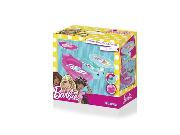 Bestway 93206, Sininen, Vaaleanpunainen, Uima-altaan lekottelutuoli, Kuvio, Vinyyli, 4 vuosi/vuosia, 10 vuosi/vuosia
