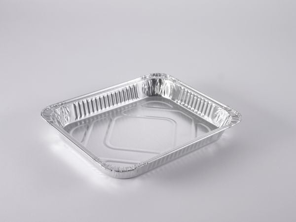 Gastrobakke, Plus Pack, 1/2GN 1-Compartments, Rektangulær kapacitet 2400ml,324x263x38mm aluminium, a