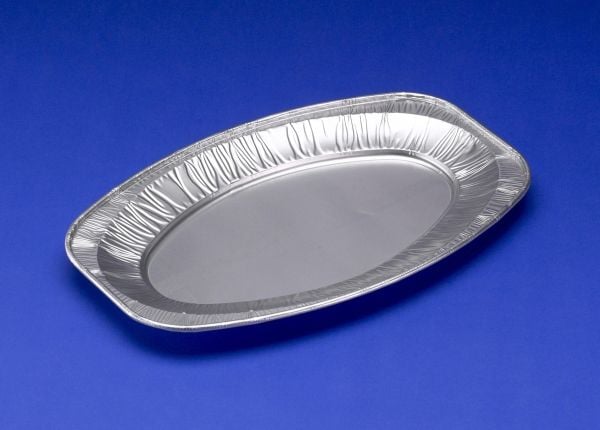 Cateringfad, Plus Pack, Rektangulær 430 x 287 x 26 mm, aluminium, aluminium Medium, pakke a 10 stk S