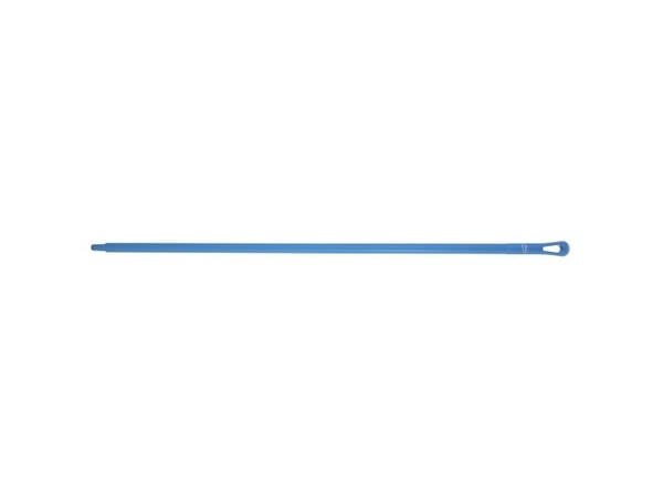 Skaft Ultra hygiejnisk Ø34x1500 mm med Gevind PP Blå,stk