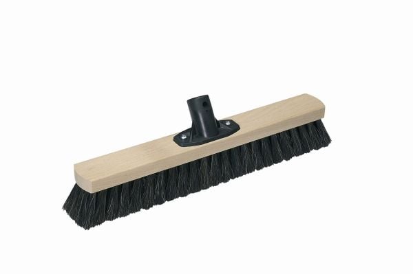 VIKAN Fejekost med socket, 420 mm, Blød, Træ. Fejekost med meget stor børstemængde og socket