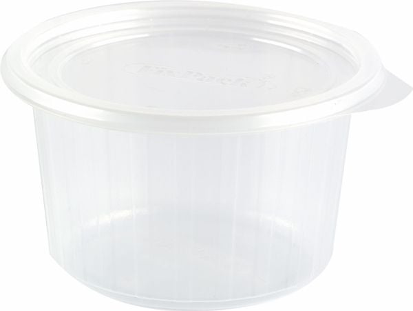 Duni - Matlagringsbeholder - 300 ml - rund - avhendbar (en pakke 50)