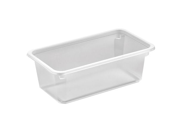 Plastbakke Kageboks K2182-1E 1-rum 710 ml 179x98x60 mm PP Klar,608 stk/krt