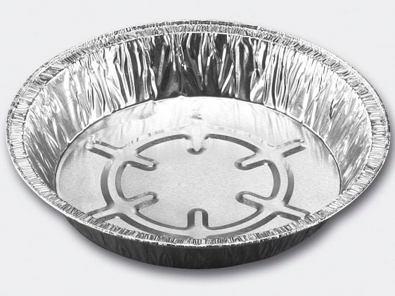 Foliebakke, Plus Pack, Rund kapacitet 158, Ø 121, højde 20 aluminium, aluminium, pakke med 2400 stk